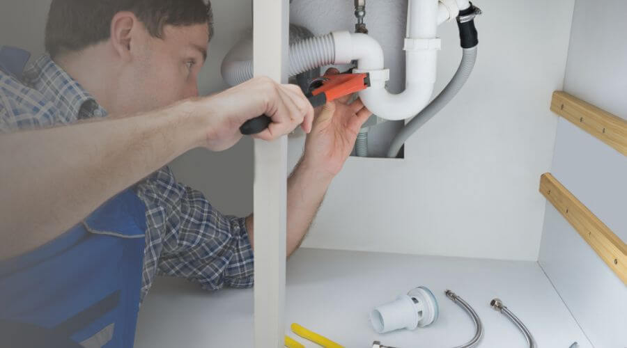 Professional sink repair in Zahl, ND